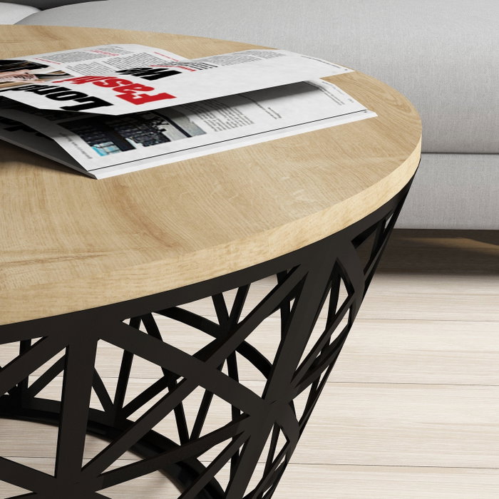 Hanah Home Stil Metal Ferforje - Oak Hanah Home Stil Metal Ferforje - Oak